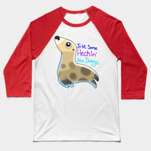 Sea Doggo Baseball T-Shirt